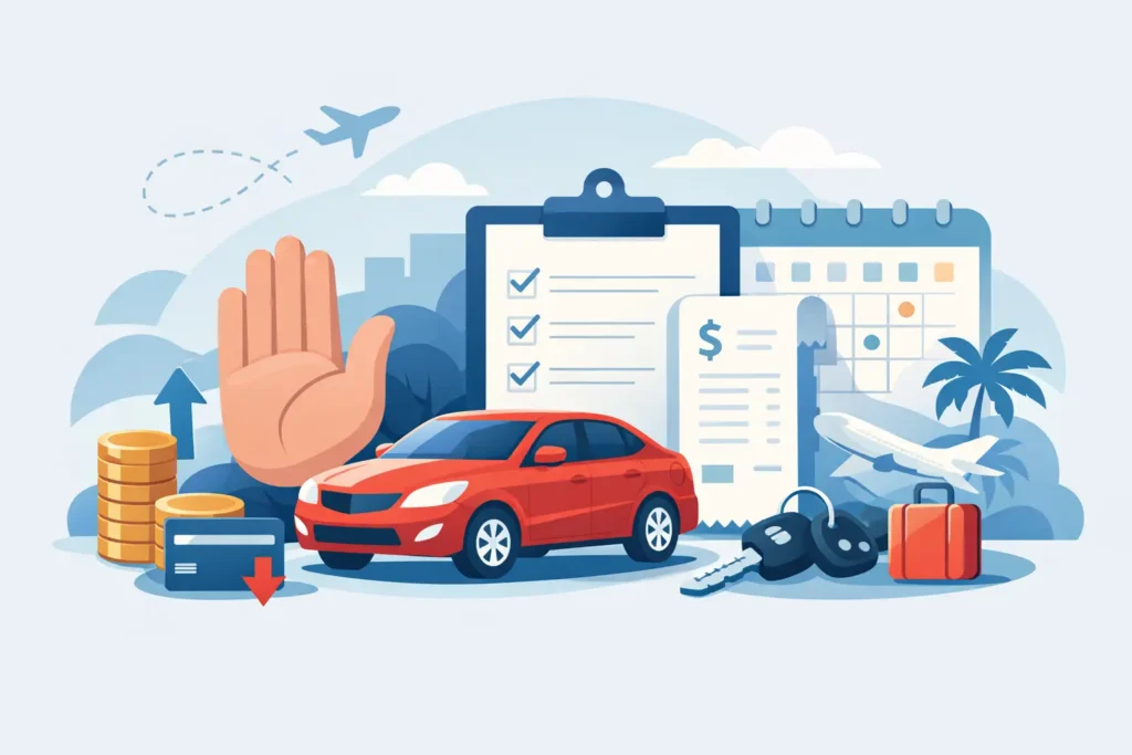 How to Avoid Car Rental Fees That Add Up